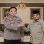 Teks foto : Kunjungan T.Rusli Ahmad,SE,MM langsung disambut oleh Kapolda Riau Irjen Pol M.Iqbal SIK.MH (Istimewa).