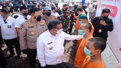 Polda Riau Amankan 61 Kg Sabu dan Tangkap 3 Tersangka Salah Satunya Oknum Polisi