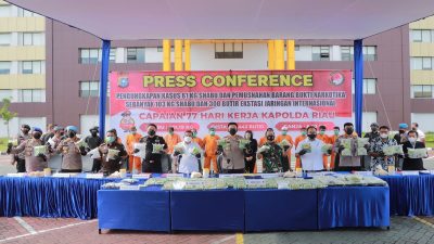 Wagubri Puji Kinerja Irjen Iqbal Berantas Narkoba Tanpa Pandang Bulu, 77 Hari Kerja Ungkap 202,19 Kg Sabu