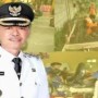 Teks foto : Bupati Rokan Hilir Afrizal Sintong