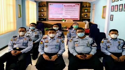Lapas Kelas IIA Bengkalis Ikuti Zoom Meeting Dalam Rangka Antisipasi Gangguan Kamtib dan Peningkatan Deteksi Dini