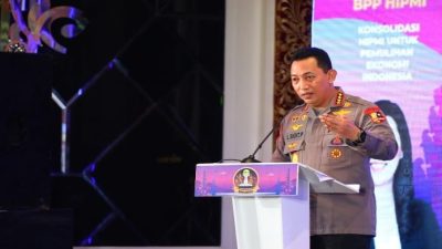 Kapolri Minta HIPMI Terus Kawal Seluruh Kebijakan Pertumbuhan Ekonomi Ditengah Pandemi Covid-19