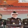 Teks foto : Kajari Silpia Rosalina SH MH didampingi Kasipidsus, Frederic Daniel Tobing SH MH, Kasi Intel Fusthathul Amunl Huzni SHdan staf Pidsus Jodi Valdano SH melakukan konfrensi Pers Penanganan Kasus Dugaan Korupsi Kegiatan Paket 5 (lima) Penimbunan Lahan (Rakyat45.com/Soni Lahagu).