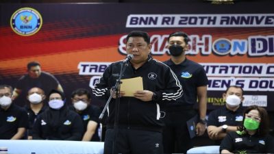 BNN RI 20 Tahun Anniversary Sod, Semarak War On Drugs Melalui Olahraga