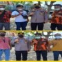 Teks foto : Antoni Lumban Gaol, SH MH, Waka Polres Pelalawan dan ketua PAC bersama Pengurus Pemuda Pancasila Pangkalan Kerinci (Dok.Soni Lahagu).