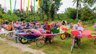 Semarak HUT ke-8 Desa Simpang Ayam Gelar Berbagai Perlombaan Untuk Anak-anak dan Umum