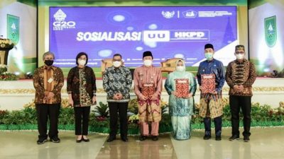 Bupati Kasmarni Apresiasi Serta Siap Bersinergi Dengan Kemenkeu dan Kemenhub