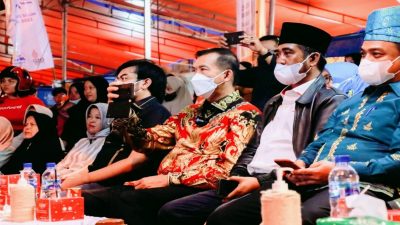 T Rusli Ahmad Ketua LPM Riau hadiri gelar JAS Festival Agus Salim bersama Walikota Pekanbaru