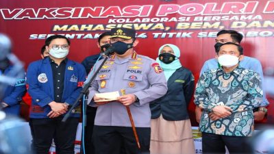 Kapolri Kejar Target Vaksin Booster Agar Warga Miliki Kekebalan Jalani Aktivitas Ramadhan