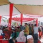 Teks foto : H Al Haris saat membuka bantai adat penyembelihan hewan massal jelang Ramadhan dan Idul Fitri (foto/dok.Bisroh)