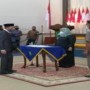 Bupati Bengkalis, Kasmarni, S.Sos,.MMP lantik 9 Pejabat Eselon II (foto/dok.Indra).