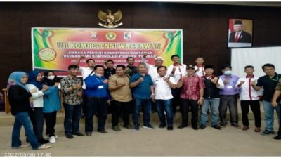 Wabup dan Ketua DRPD Pelalawan Memberikan Support Kepada Peserta UKW