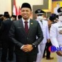 Teks foto : Rinto, SE,M.Si, Kepala BAPPEDA ucapkan terima kasih kepada Bupati Bengkalis Kasmarni, (foto/dok.Indra).