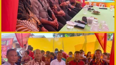 Ketua DPD ONUR Kabupaten Pelalawan Menghadiri Acara Resepsi Pernikahan Timotius Zalukhu & Nesha