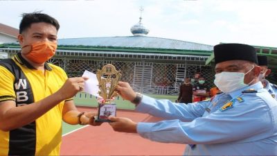 Kementerian Hukum Dan Ham Penuhi Kebutuhan Perlengkapan Napi Memeriahkan HBP ke-58, WBP Lapas Bengkalis di Beri Hadiah