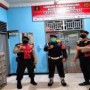 Teks foto : Pengawas taraweh Lapas Kelas IIA di bantu Personil Polres Bengkalis total ketuatan Personil 19 orang (foto/Dok.Humas Lapas Kelas IIA Bengkalis).