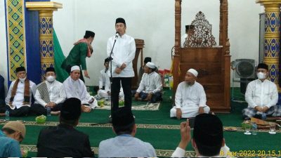 Malam ke 7 Bulan Puasa, Gebri Laksanakan Safari Ramadhan di Masjid Sabilillah Desa Pedekik