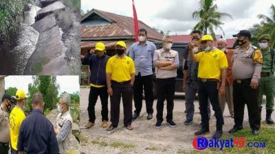 Terkait Infrastruktur Jalan Putra Nelayan, Ini Disampaikan Kades Penampi Kepada Kadis PUPR-PKPP Provinsi Riau