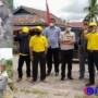 Teks foto : Kades Penampi Ahmad Sanusi sampaikan infrastruktur drainase dan jalan Putra Nelayan Dinas PUPR-PKPP Provinsi Riau (foto/dok.Hamdan).