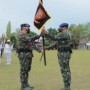 Teks foto : Kapolda Irjen Pol Mohammad Iqbal lakukan pengukuhan Tunggul Batayon C Pelopor Satuan Brimob Polda Riau (Istimewa).