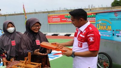 Peringati Hari Bakti Pemasyarakatan ke-58, Lapas Bengkalis Bantu UMKM Warga Melalui Gerobak Usaha