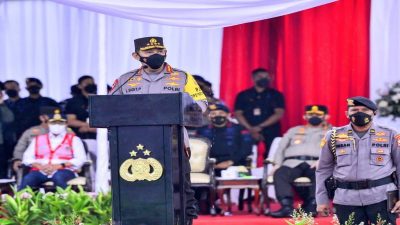 Apel Gelar Pasukan, Kapolri Tekankan Soal Strategi Antisipasi Kemacetan Hingga Vaksinasi Booster saat Mudik