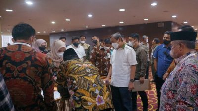 Wabup Rohil Hadiri Rapat Umum Pemegang Saham Luar Biasa dan RUPS tahunan 2021 Bank Riau Kepri di Pekanbaru