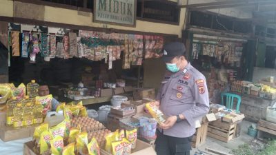 Kasat Binmas Polres Merangin Cek Stok dan Harga Migor di Pasar Baru Bangko