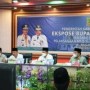Teks foto : Bupati Rohil Afrizal Sintong dihadapan Gubernur Riau Syamsuar dan Ketua LPTQ Riau Ahmad Syahrofi mengekspose kesiapan Kabupaten Rohil (Istimewa).