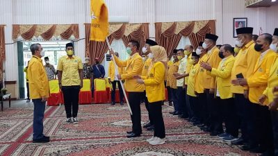 Ketua DPD I Golkar Riau Melantik Pengurusan DPD ll Partai Golkar Rohil, Afrizal Sintong Targetkan Jadi Pemenang Pada Pemilu dan Pilkada 2024