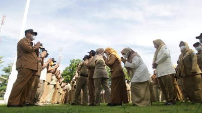 Pimpin Apel Usai Lebaran, Plt Bupati Probolinggo Ingatkan ASN Soal Kualitas