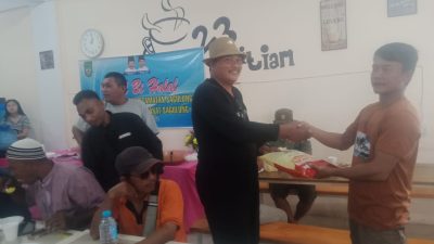 Satgas Kebersihan Dan Tokoh Masyarakat Sagulung Halal Bihalal di Kedai Kopi Tiam 23