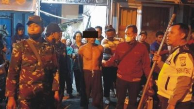 Warga Kota Kediri, Sanggong Pencuri Sampai Pagi