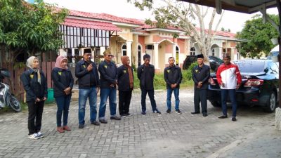 Panji Sumirat Melepaskan Kontingen Riau Dan 22 Atlit PPSI Riau Turut Serta Ke FORNAS 2022 Di Sumsel