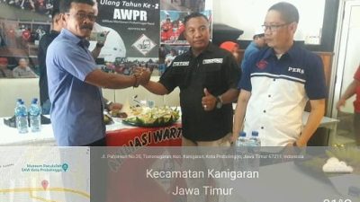HUT ke-2 Afiliasi Wartawan Probolinggo Raya (AWPR) Diperingati Dicafe Restro Boston
