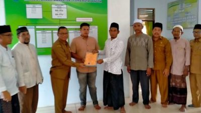 Kadisdukcapil Langsa Fasilitasi Warga Labura Masuk Islam