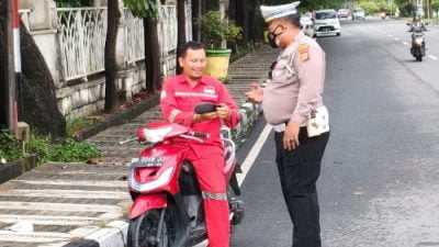 8 Hari berselang Unit Lantas Polsek Limapuluh laksanakan penertiban operasi Zebra Lancang Kuning 2022