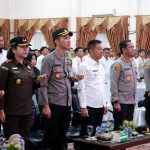 Bersama Forkopimda, Polres Rohil Ikuti, Launching Polisi RW Polda Riau Se Riau Secara Virtual