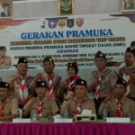 KWARCAB OKUT, Gelar Kursur Mahir Dasar Mandiri Gabungan Lima Kwartir Ranting