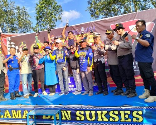 Juara Lomba Grasstrack KAPOLRES OKI CUP memperingati HUT Bhayangkara ke-77