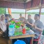 Kapolsek Jhon Firdaus Ngopi Bareng Bersama Datuk Penghulu Dan Rekan Media