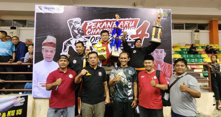 Rangkaian Pekanbaru Championship Pencak Silat Open ke-4 Tuntas Digelar