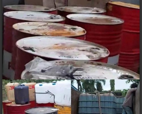 Terlibat Oknum Bhabinkamtibmas atas penimbunan BBM
