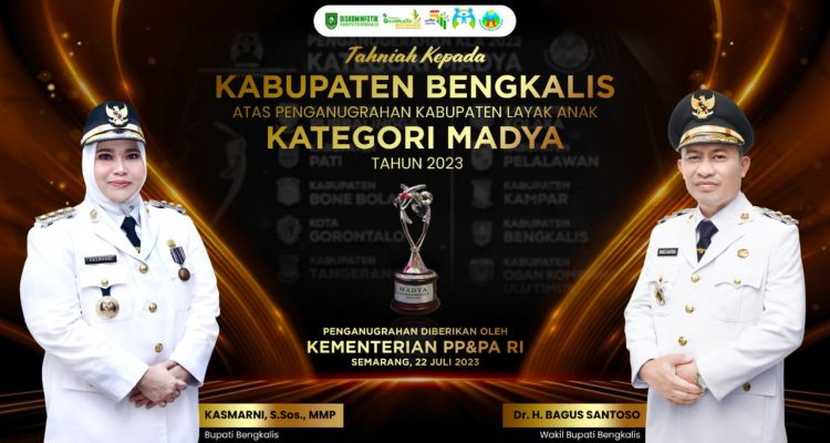 Naik Level, Bupati Kasmarni Apresiasi Capaian KLA Kategori Madya