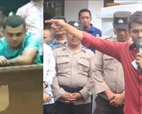 Koordinator Gawat Menduga Teva Iris Penyusup Saat Demo Sekwan DPRD Kota Pekanbaru