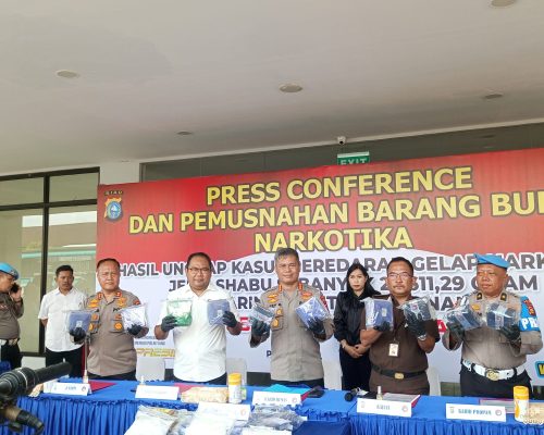 Ditresnarkoba Kembali Polda Riau Gagalkan Pengedar Narkoba Jaringan Internasional