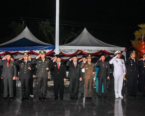 Doa dan Kenang Para Pahlawan, Wabup Bengkalis Pimpin Apel Kehormatan Renungan Suci