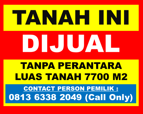 Info Mengiurkan jual tanah Lokasi Strategi
