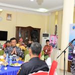 Kuker ke Negeri Junjungan, Danlanal Dumai Dijamu Pemkab Bengkalis