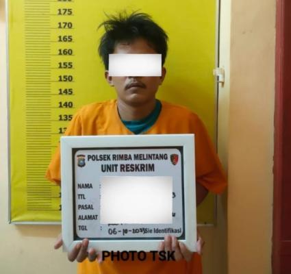 Curi Barang Barang di Kedai, Residivis Ditangkap Polsek Rimba Melintang